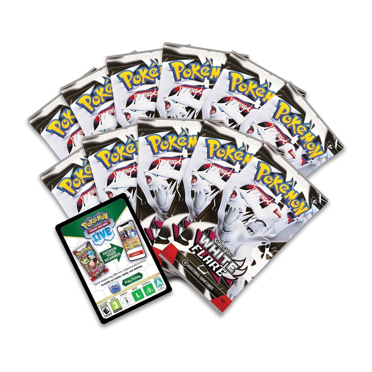 Pokemon Scarlet & Violet - White Flare Booster Packs Trainer Sin Collects Pokemon Scarlet & Violet - White Flare Booster Packs Trainer Sin Collects