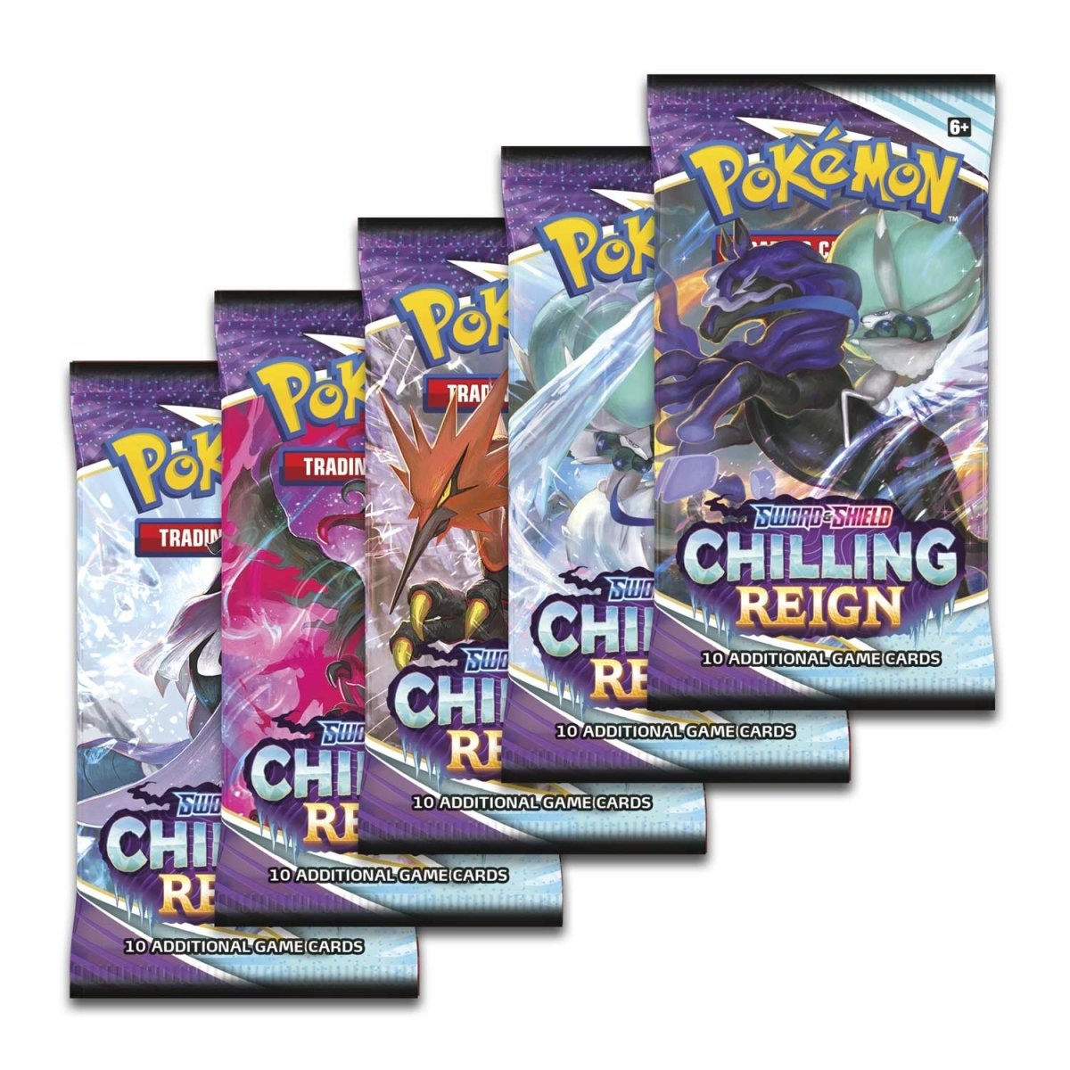 Pokemon Chilling Reign Booster Packs