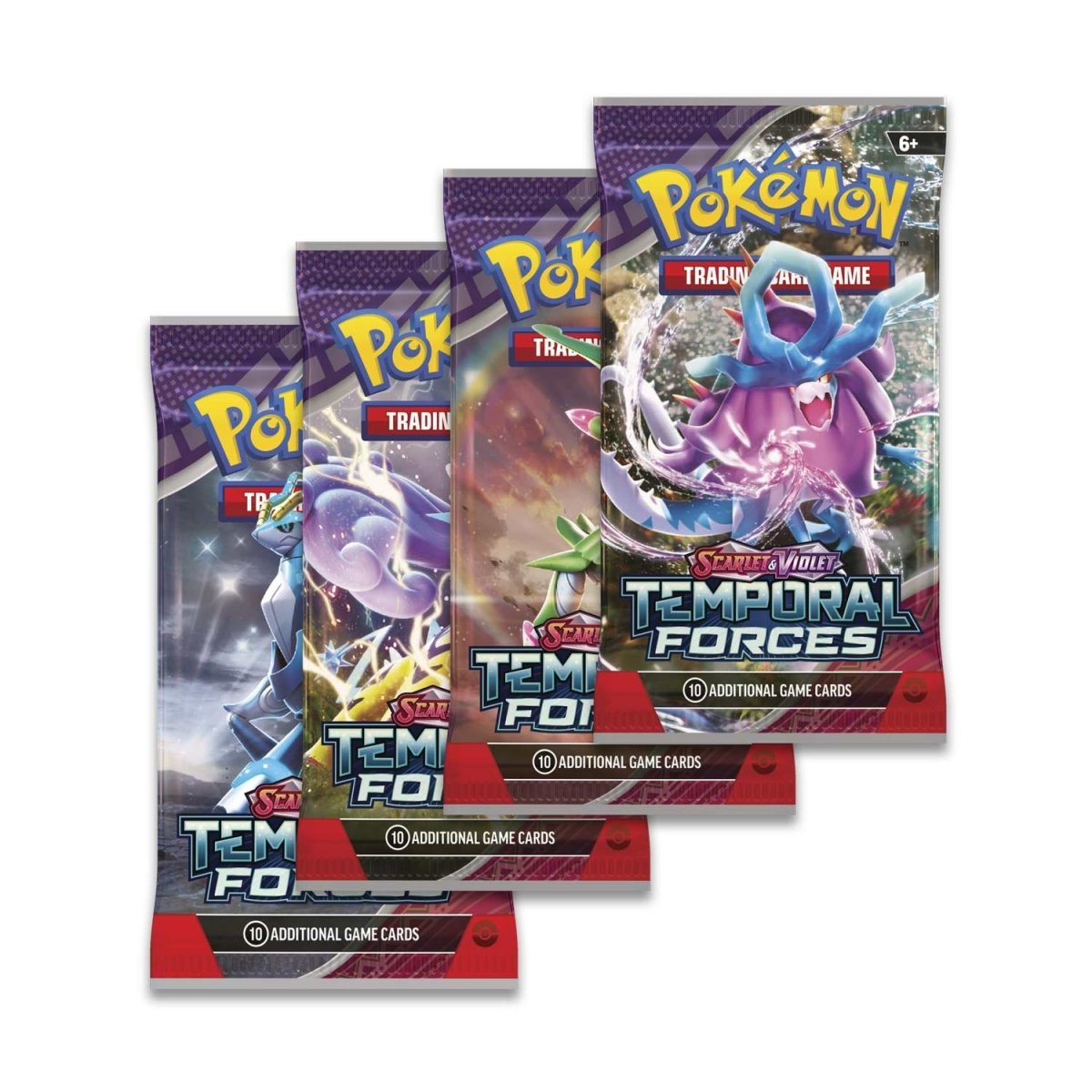 Pokemon Scarlet & Violet - Temporal Forces Booster Packs