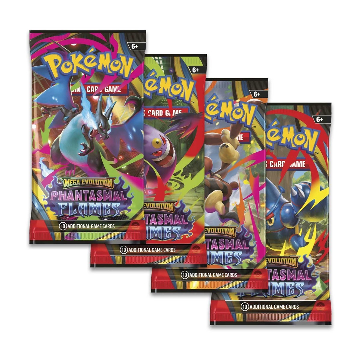 Pokémon TCG: Phantasmal Flames Booster Packs