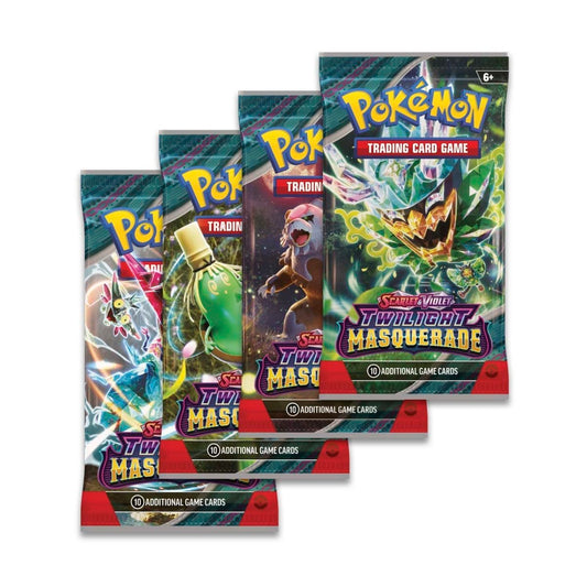 Pokemon Scarlet & Violet - Twilight Masquerade Booster Packs